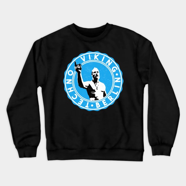 Techno viking Crewneck Sweatshirt by Durro